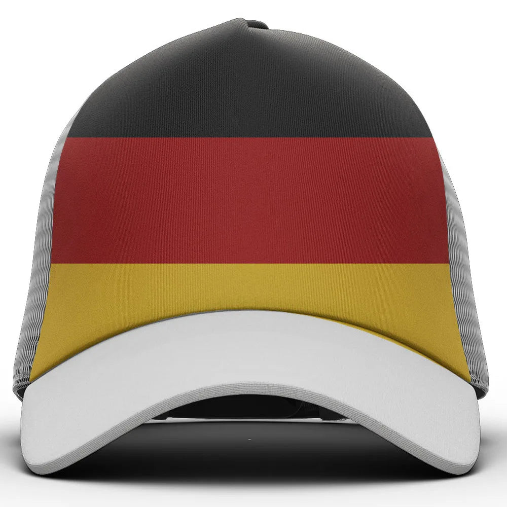 Gorra juvenil de Alemania con bandera personalizada, gorra de béisbol con foto impresa