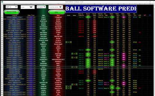 New New 3in1 Football Predictions Software 2024