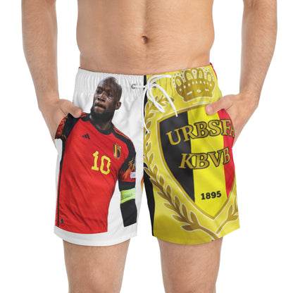 Belgium top Player LUKAKY - Swim Trunks (AOP)