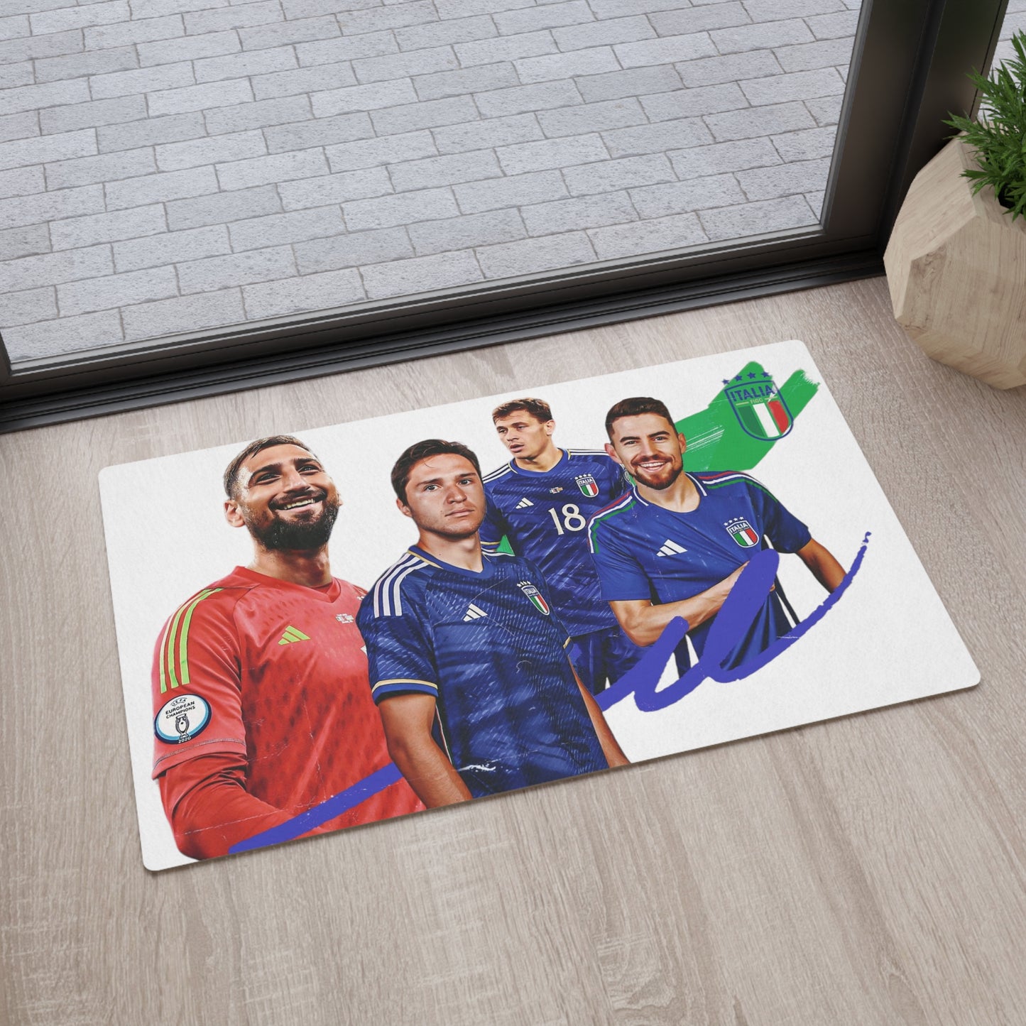 Floor Mat for Italy Football Fans