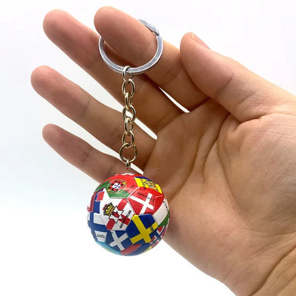 Football Keychain - England France Spain