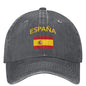 Spain Cap Spanish Flag Hat Baseball Gift